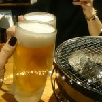 ニューフェイスの麻紀ちゃんも乱入🎶駅南本町の『牛笑』で乾杯🍺🎵